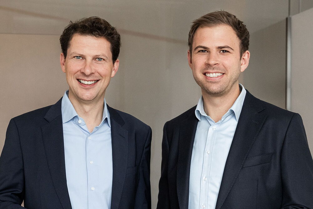 Doppelportrait von Dr. Hylak und Dr. Bieniek